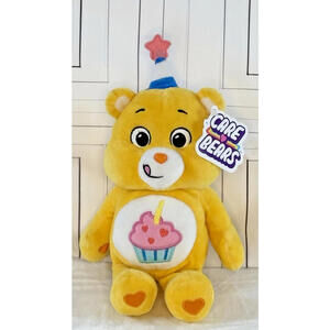 2021 Care Bears HTF 12" Birthday Bear Party Time Plush Rare Clean/Smoke Free